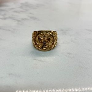 Awesome plated gold Ring